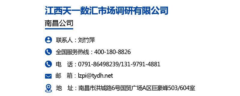 江西天一数汇市场调研有限公司